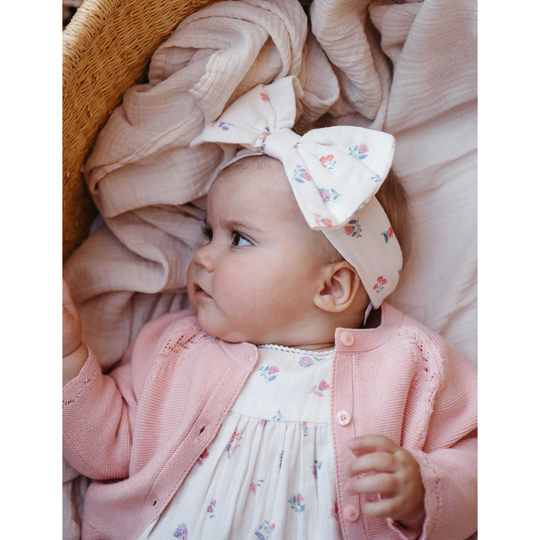 Purebaby Organic Marigold Bow Headband