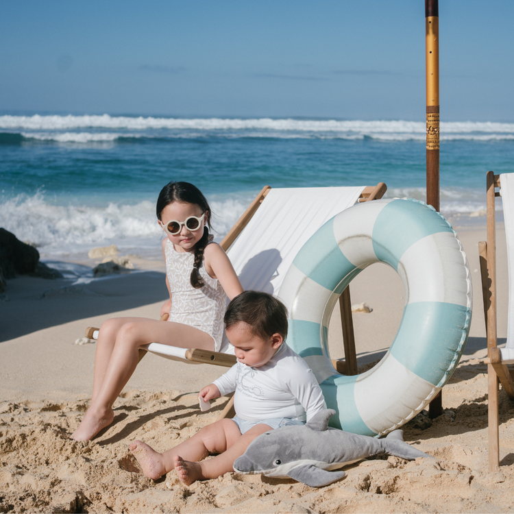 Joey & Mom UPF Protected Swimwear - Blue Breeze