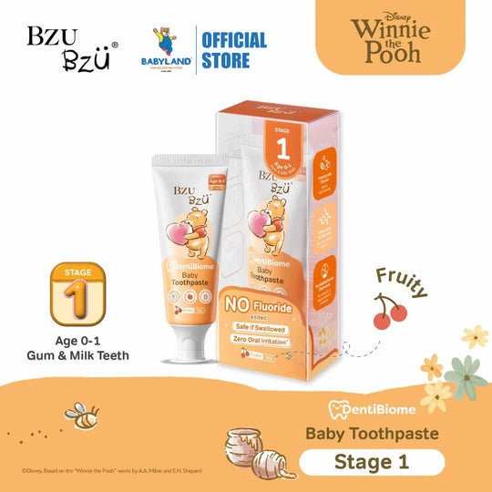BZU BZU DentiBiome Baby Toothpaste 50g - Fruity (Stage 1)