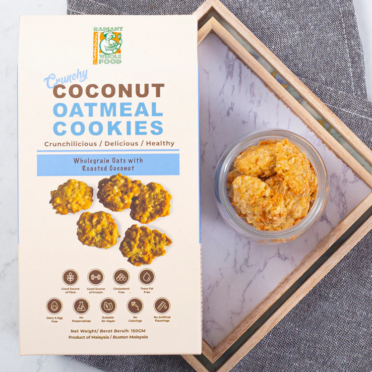 Radiant Oatmeal Natural Cookies (150g)