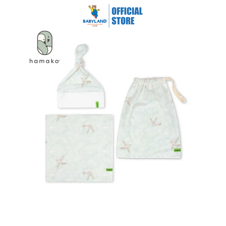 Hamako Tencel Blanket Set Whispering Wings