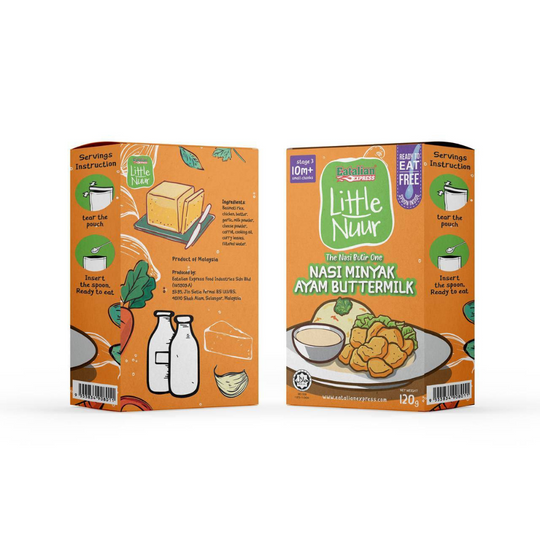 Eatalian Express Little Nuur Baby Food Stage 3 (10m+)