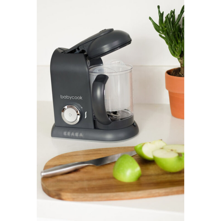 Beaba Babycook SOLO Baby Food Maker/Processor Homemade Nutritious Healthy Food Steams, Blends, Defrosts and Reheats