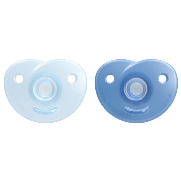 Philips Avent Curved Soothie (0-6m) (2pcs)