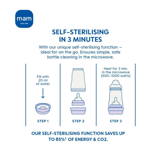 MAM Easy Start Anti-Colic PPSU Bottle 260ml - Unisex