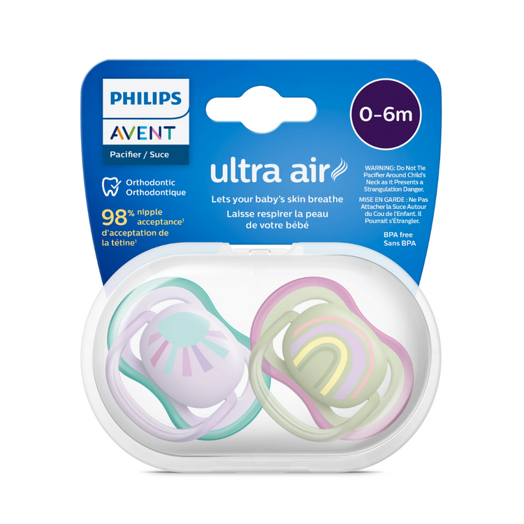 Philips Avent Ultra Air Soother Twin Pack