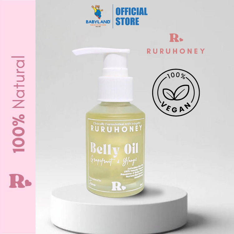 RuruHoney Belly Oil 50ml (KKM Notified, 100% Natural)