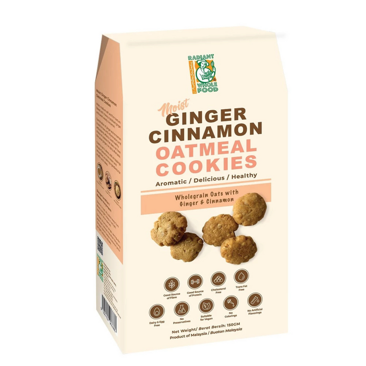 Radiant Oatmeal Natural Cookies (150g)
