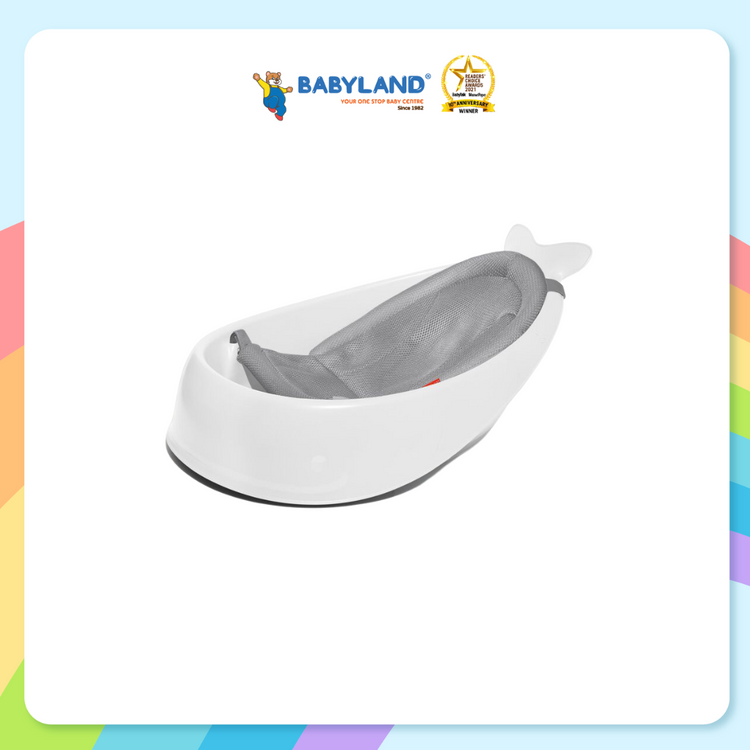 Skip Hop Moby Smart Sling 3-Stage Bathtub - White
