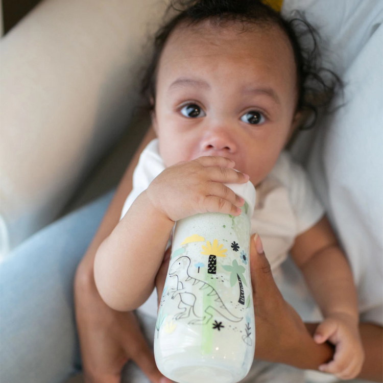 Dr Brown's Options+ PP Wide-Neck Bottle with Level 1 Teat (270mL)(2-Pack)