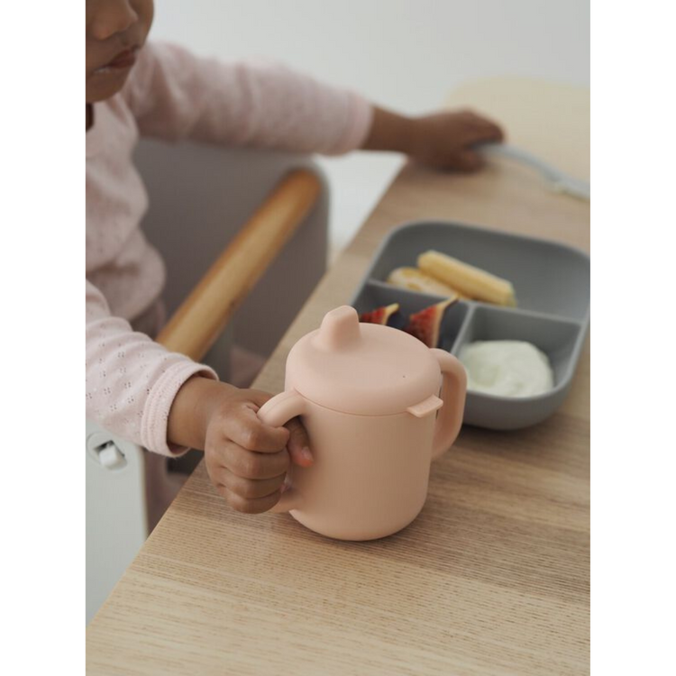 Beaba Silicone Learning Cup with Spout Lid