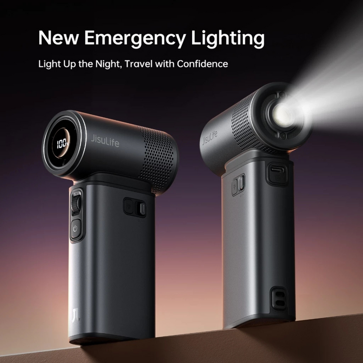 JisuLife Handheld Fan Ultra2 5 In 1 (9000mAh) 2025 Latest Model