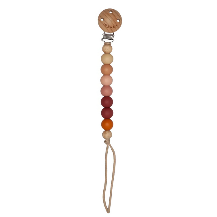 Mils and Key Kaii Pacifier Clips (0m+)