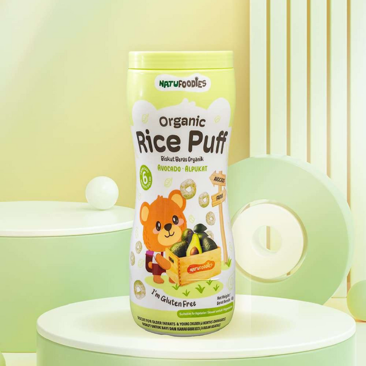 Natufoodies Organic Rice Puffs (6m+) (8m+)