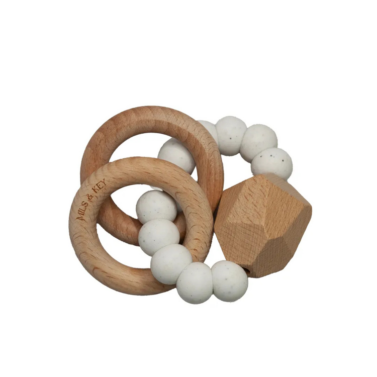 Mils and Key Noah Teething Rattle (3m+)