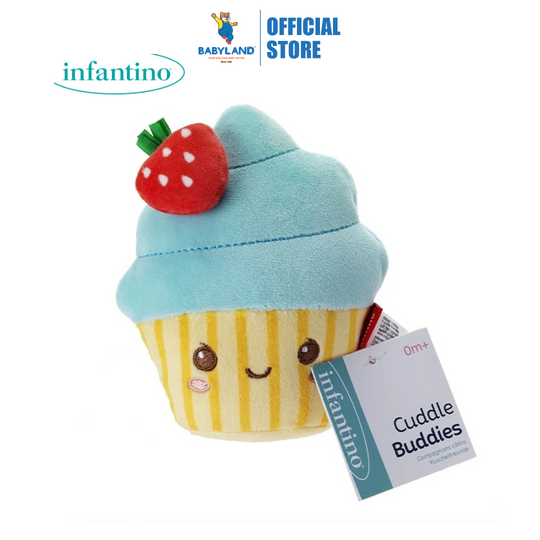 Infantino Cupcake Cuddle Buddies Suitable for Age 0+ Months