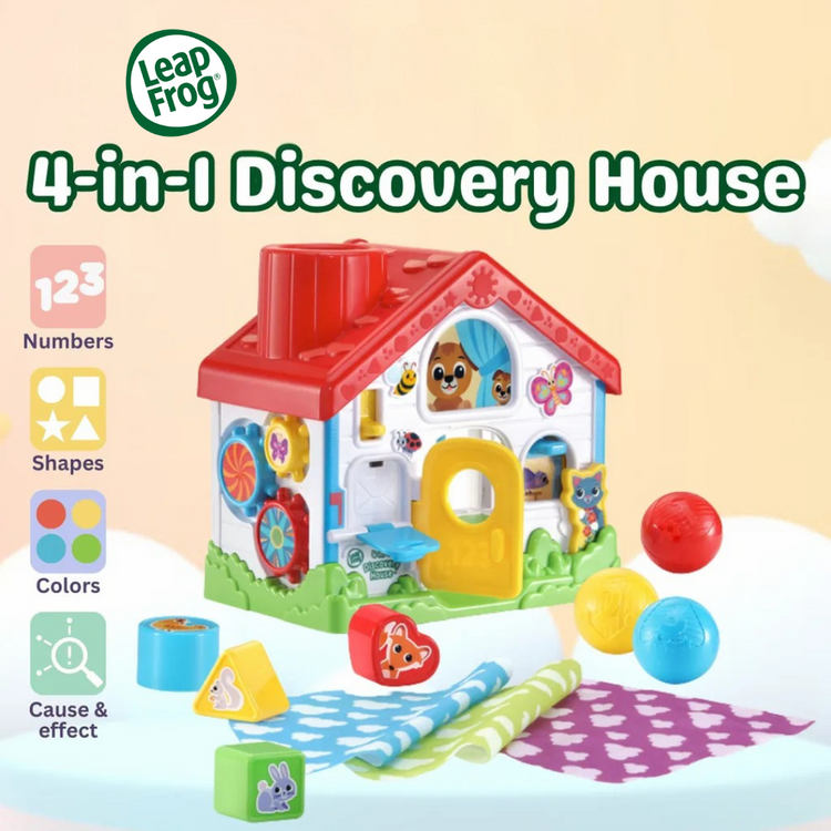 LeapFrog 4-in-1 Discovery House (6m+)