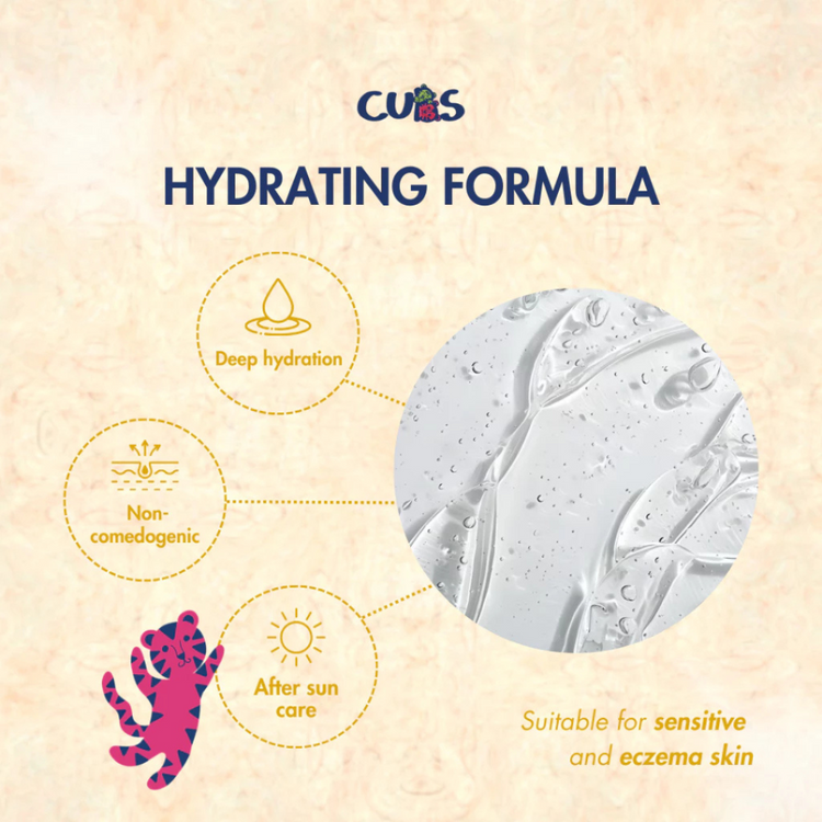 CUBS Roar & Restore Sheet Mask - gentle and hydrating sheet mask formulated with WatermeloeTM
