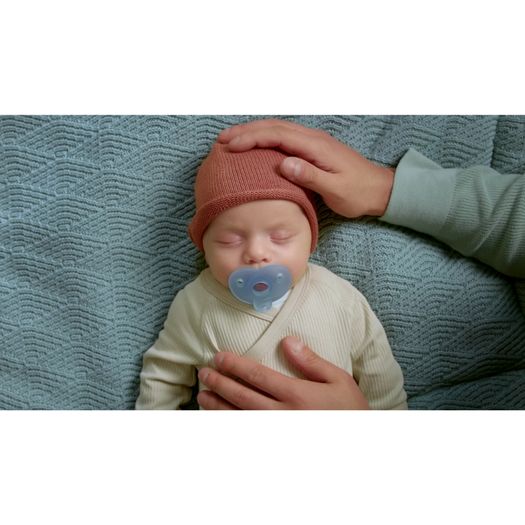 Philips Avent Curved Soothie (0-6m) (2pcs)