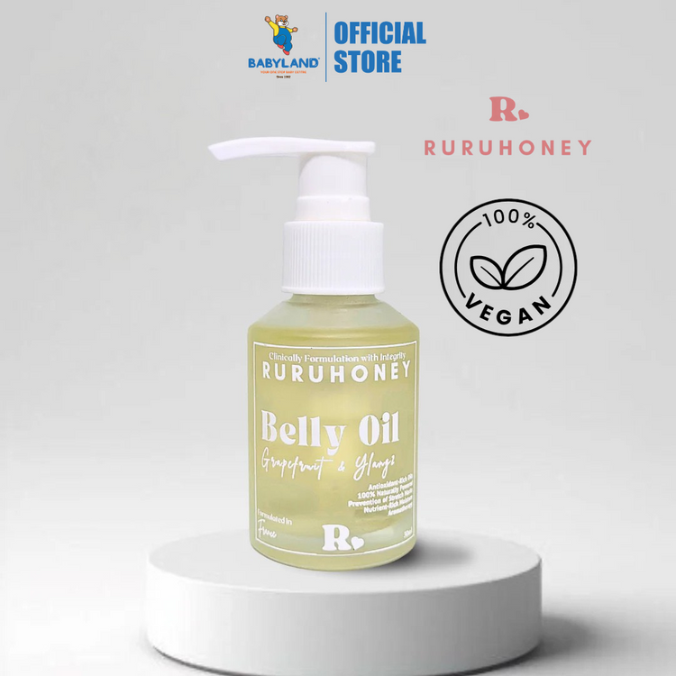 RuruHoney Belly Oil 50ml (KKM Notified, 100% Natural)