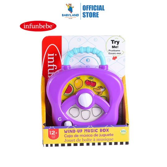 Infunbebe Wind-Up Musical Box (12m+)