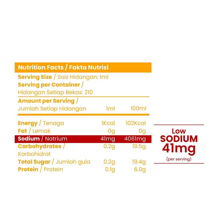 Love Earth Organic Low Sodium Soy Sauce 210ml