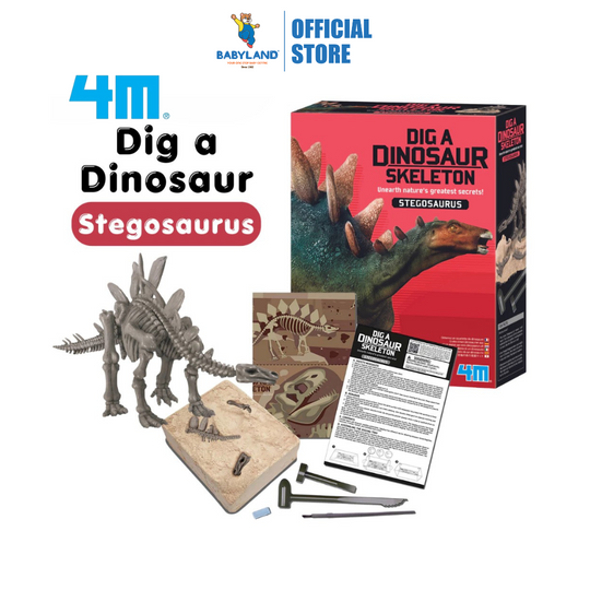 4M KidzLabs - Dig a Stegosaurus Skeleton (8Y+)