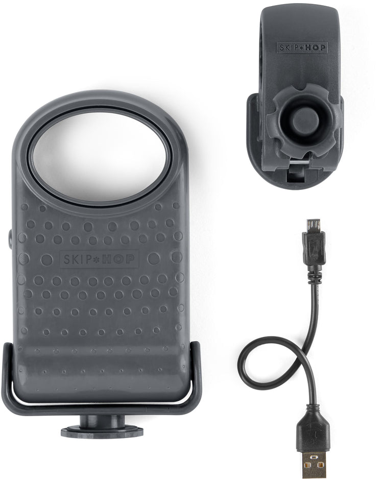 Skip Hop Stroll & Connect Bladeless Stroller Fan - Grey