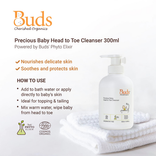 Buds BCO Precious Baby Head To Toe Cleanser 300ml