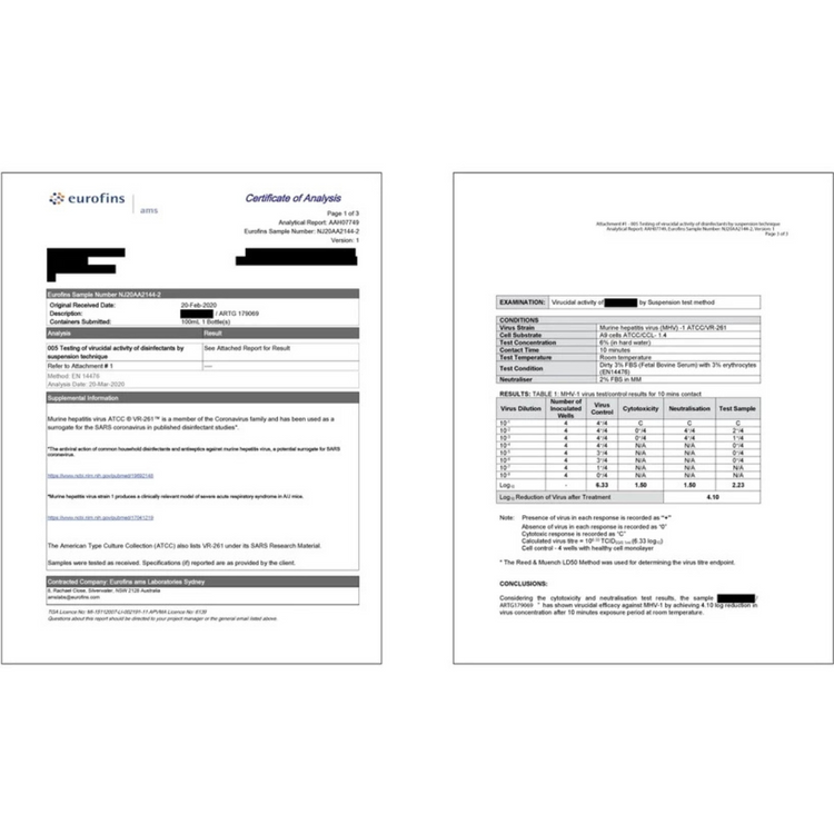 Bacoff Natural Nursery Sanitising Deodoriser (500ml)