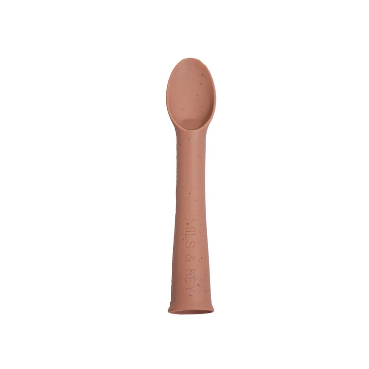 Mils and Key Speckled Training Spoons (6m+)
