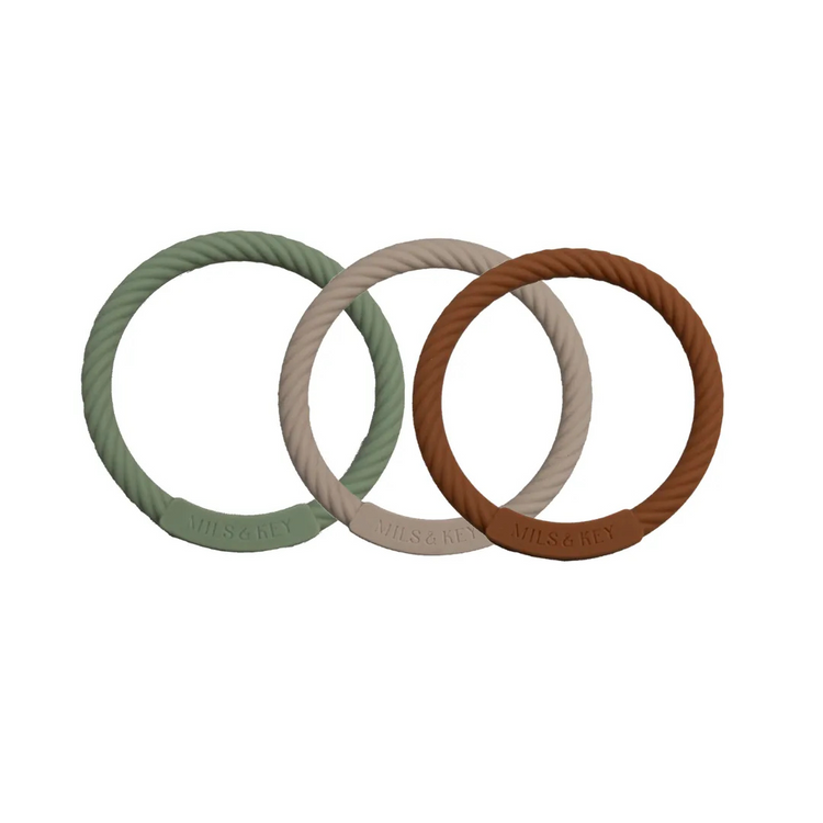 Mils and Key Bracelet Teether (3m+)