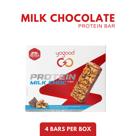 Yogood Go Protein Bars Milk Chocolate/Dark Chocolate 140g