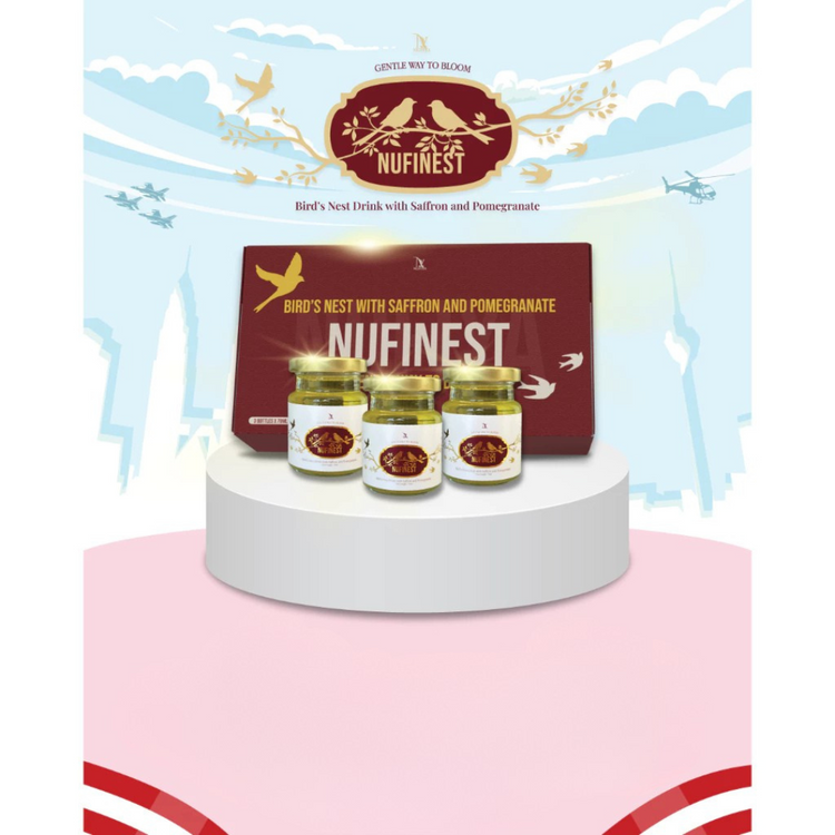 Nufiya Nufinest Bird's Nest (3 Bottles x 70ml)