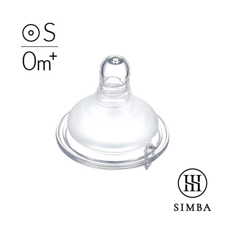 Simba Wide Neck Round Hole Ultra Soft Anti-Colic Teat