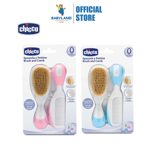 Chicco Baby Brush and Comb Safe Hygiene ( 0m+ )