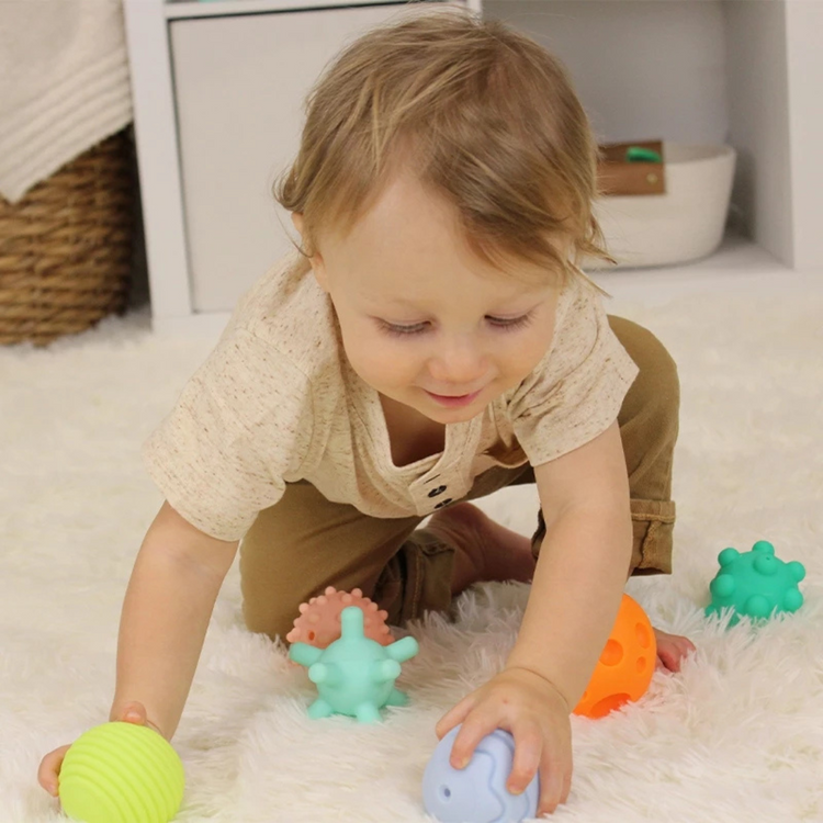 Infantino 315362 Super Soft Textured Multi Ball Set (0m+)