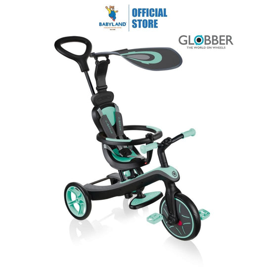 Globber Explorer Trike 4 In 1 - Mint (10M-5Y)