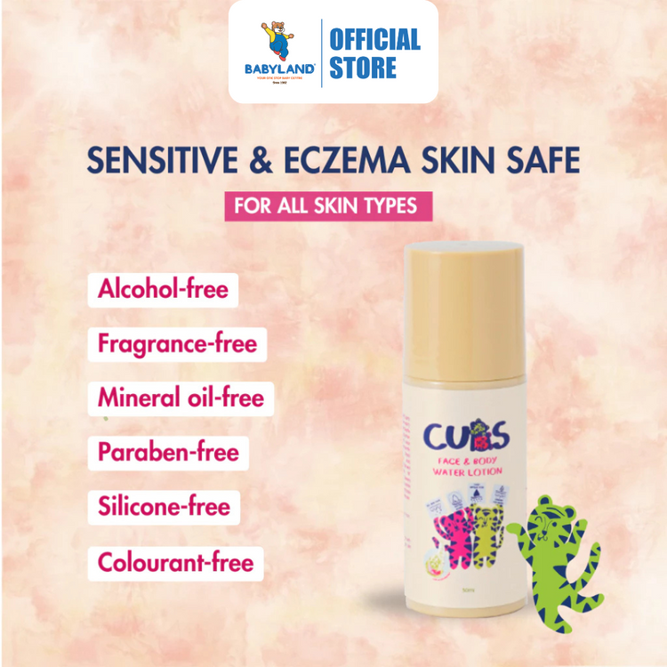 CUBS Face & Body Water Lotion