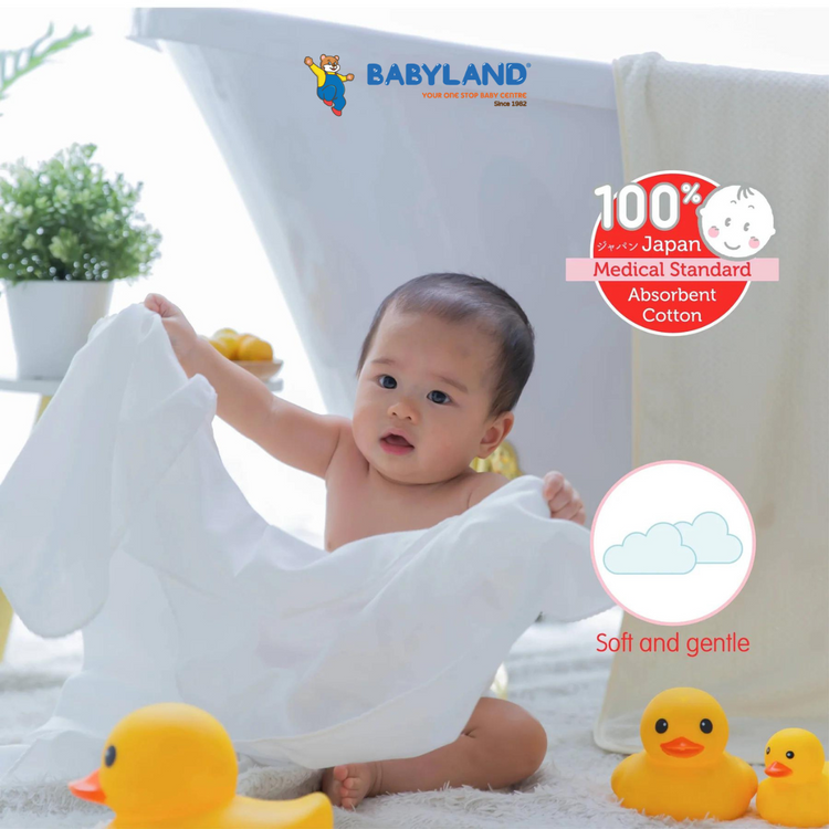 Suzuran Baby Gauze Large Bath Towel (2pcs)