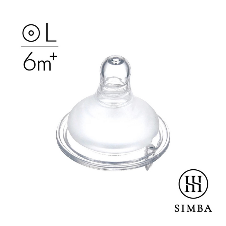 Simba Wide Neck Round Hole Ultra Soft Anti-Colic Teat
