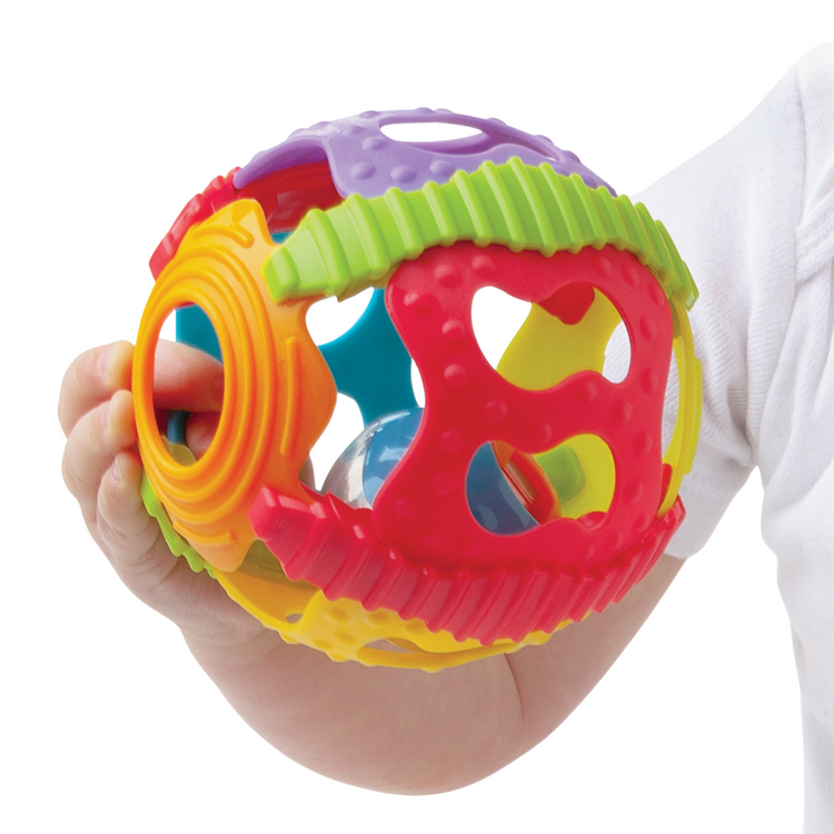 Playgro 4083681 Shake Rattle & Roll Ball (6m+)