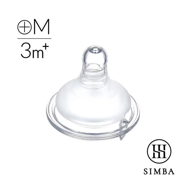 Simba Wide Neck Cross Hole Ultra Soft Anti-Colic Teat