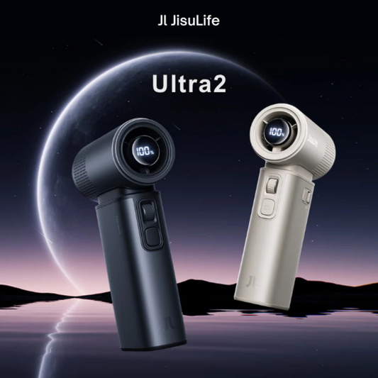 JisuLife Handheld Fan Ultra2 5 In 1 (9000mAh) 2025 Latest Model