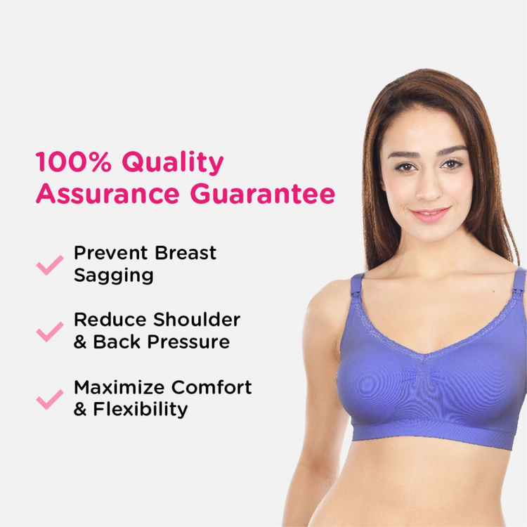 Lunavie Premium Seamless Nursing Bra