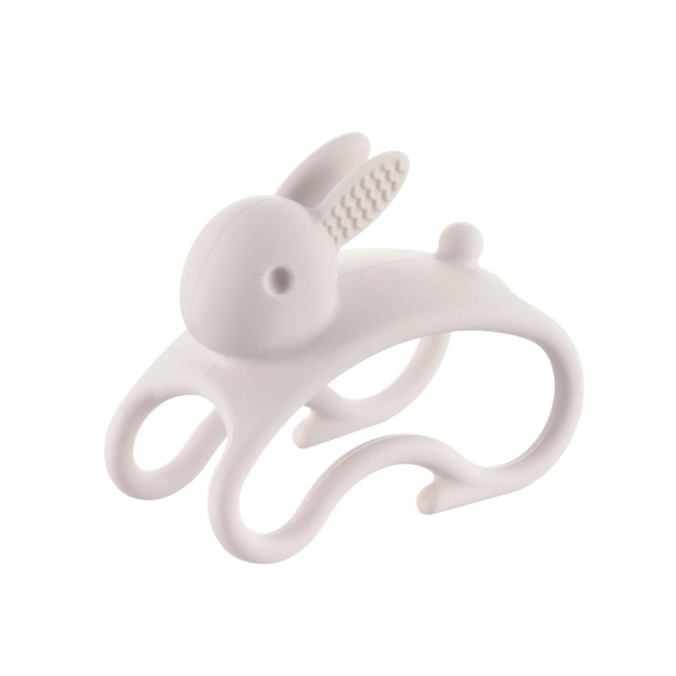 Richell Silicone Play Teether - 3m+ (Apple/ Bunny/ Turtle)