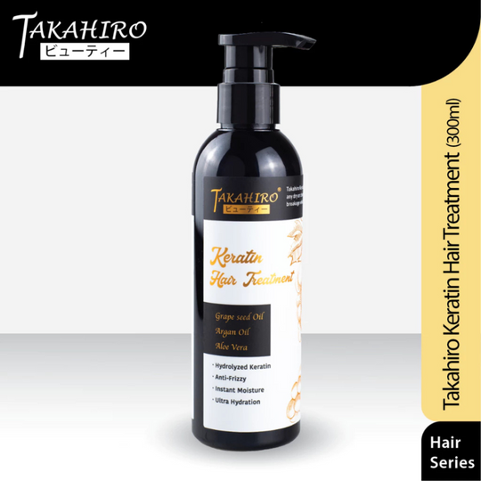 Takahiro Keratin Treatment 100ml - Anti Frizzy & Damaged Hair