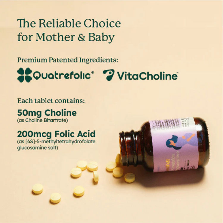 BloomWell Pre-Conception & Pregnancy Duo Tablets (60's)