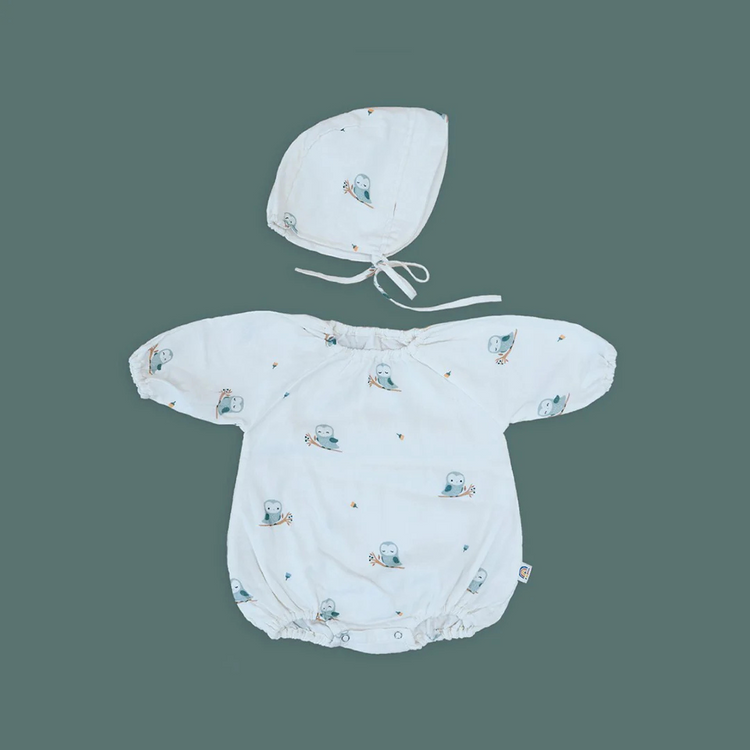 Saeson Classic Bubble Romper Set 100% Tencel
