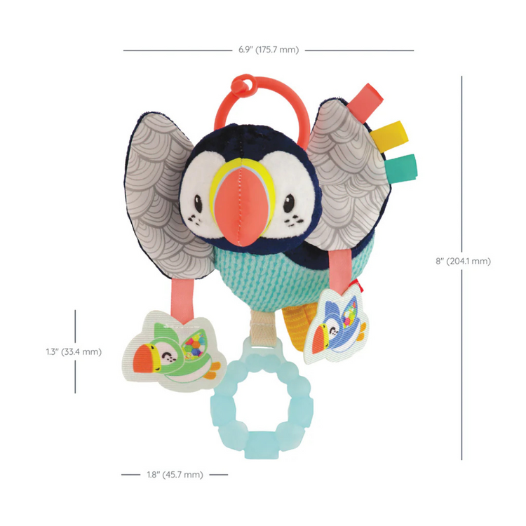Infantino 301044 Jittery Puffin (0m+)